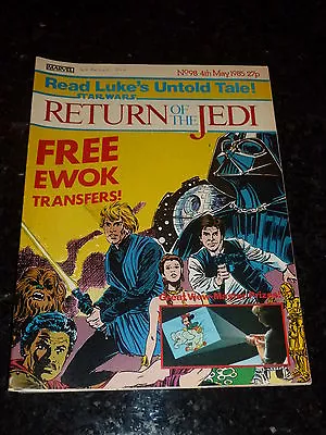 Buy Star Wars Weekly Comic - Return Of The Jedi - No 98 - Date 04/05/1985 - UK Comic • 9.99£