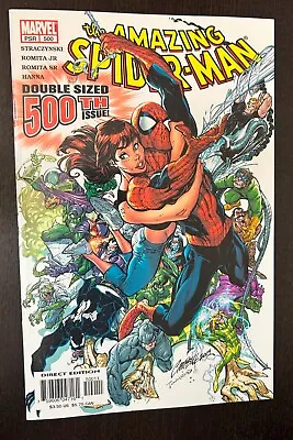 Buy AMAZING SPIDER MAN #500 (Marvel Comics 2003) -- J Scott Campbell Mary Jane Cover • 7.56£