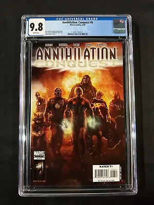 Buy Annihilation: Conquest #6 CGC 9.8 (2008) - 1st New Guardians Of The Galaxy Team • 118.58£