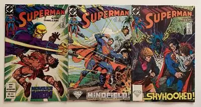 Buy Superman #32, 33 & 34. (DC 1989) VF +/- Copper Age Issues • 11.21£