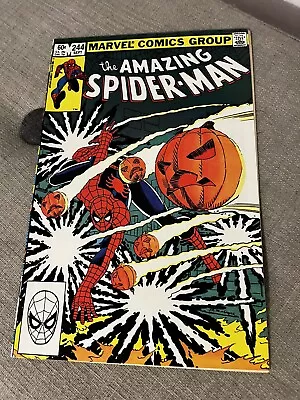 Buy The Amazing Spider-Man #244 - September 1983 Marvel Comics - 3rd Hobgoblin App • 2.99£