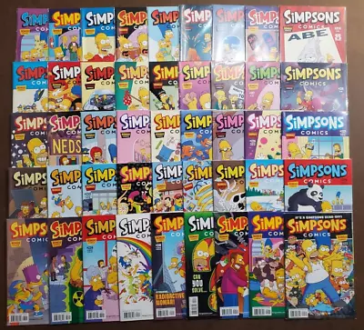 Buy Bongo Comics Simpsons Comics  #201-245 - 2013-2018 - High Grade - Cowabunga Dude • 279.82£