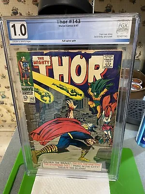 Buy Thor # 143 PGX 1.0.1st App Of The Enchanters..And Soon Shall Come The ENCHANTERS • 31.58£