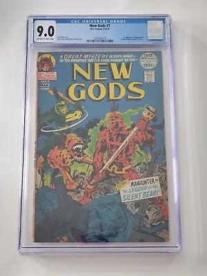 Buy DC New Gods #7 1972 CGC 9.0 1st Steppenwolf & Origin Of Mister Miracle & Orion • 137.96£