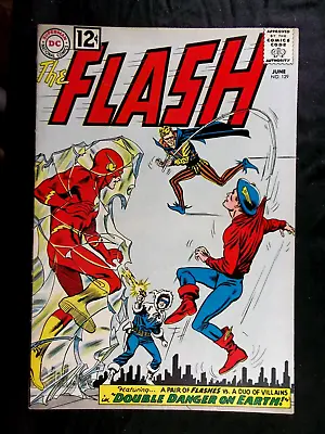 Buy Flash 129 FN/VF 7.0 1st SA Justice Society Of America Vintage DC Comics 1962 • 184.98£