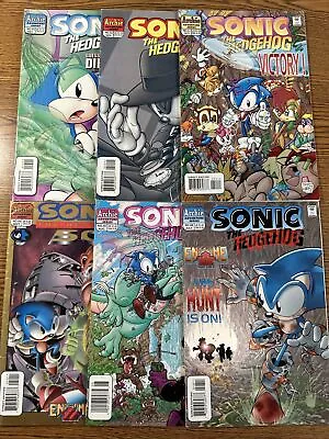 Buy Sonic The Hedgehog #48 59 50 51 52 53 Lot Run Archie Series SEGA Lower Grade • 15.85£
