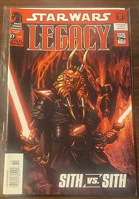 Buy Star Wars Legacy #27 RARE NEWSSTAND VARIANT - Dark Horse Comics 2008 • 23.87£