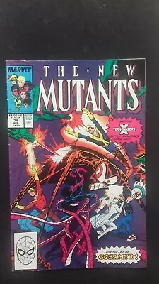 Buy New Mutants (Vol 1)  #74  ( Marvel , 1988 )   VFn+ (8.5)    • 3.99£