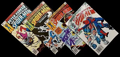 Buy Lot Of 4 Peter Parker, The Spectacular Spider-Man Comics! No. 37, 38, 43, 77! • 16.36£