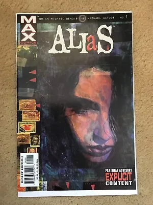 Buy Alias #1 Marvel Max Comics 1st Appearance Of Jessica Jones • 60£