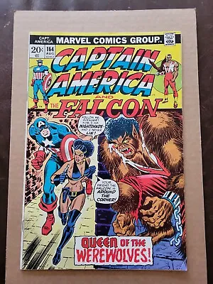 Buy Captain America #164 VF+ 1st Appearance Nightshade 🔑🔥 Marvel Comics 1973 MCU • 18.95£