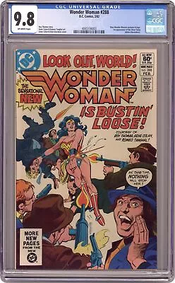 Buy Wonder Woman #288 CGC 9.8 1982 4065134003 • 144.67£