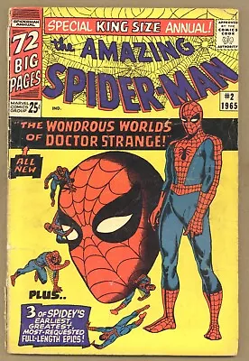 Buy Amazing Spider-Man Annual #2 (GOOD) Ditko New Dr. Strange Story 1965 Marvel X909 • 29.69£