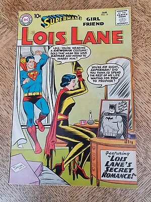 Buy DC Superman's Girlfriend Lois Lane 14 VG/FN • 100£