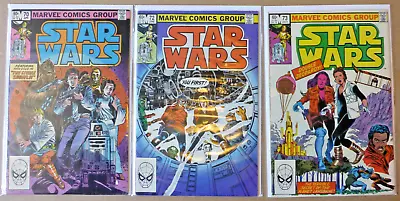 Buy Star Wars Lot Marvel #70 #72 #73 Very Nice • 11.08£