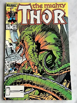 Buy Thor #341 VF/NM 9.0 - Buy 3 For Free Shipping! (Marvel, 1984) AF • 5.14£