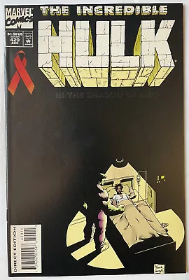 Buy Incredible Hulk #420 • KEY Death Of Jim Wilson, Hulk’s Close Friend, From AIDS • 2.40£