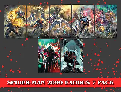 Buy [7 Pack] Spider-man 2099: Exodus 👉virgin Bundle Unknown Comics Exclusive Var (1 • 59.47£
