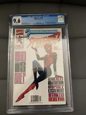 Buy What If #105 CGC SS 9.6 Tom DeFalco First App Spider-Girl RARE! • 237.17£