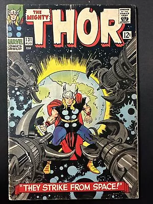Buy The Mighty Thor #131 Vintage Marvel Comics Silver Age 1st Print 1966 Good/VG *A2 • 15.98£