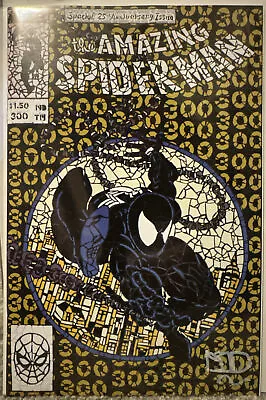 Buy Amazing SPIDER-MAN #300 Shattered Gold DiMasi Signed LE 3000 Venom • 36.03£