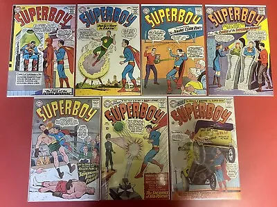 Buy Superboy Silver Age Lot - #120 121 122 123 124 125 126 (1965) • 47.30£