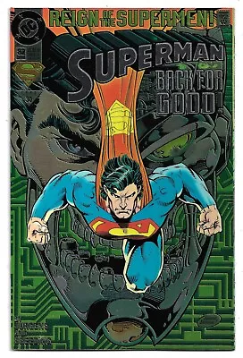 Buy Superman #82 Reign Of The Supermen! Foil Variant Cover VFN (1993) DC Comics • 2.25£