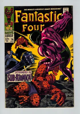 Buy Fantastic Four (1961) #  76 (6.0-FN) (285937) Silver Surfer, Galactus 1968 • 32.40£
