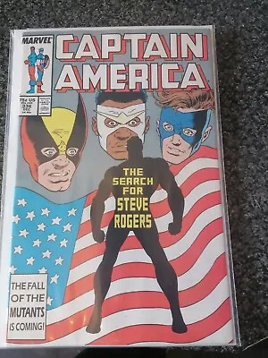 Buy Captain America #336 The Search For Steve Rogers  • 8£