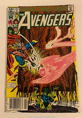 Buy The Avengers #231 - Marvel 1983 - Newsstand - Iron Man Leaves The Avengers • 6.40£