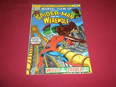 Buy BX3 Marvel Team-Up #12 Marvel 1973 Comic Book 7.0 Bronze Age WEREWOLF! SEE STORE • 20.27£