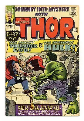 Buy Thor Journey Into Mystery #112 VG 4.0 1965 • 334.23£