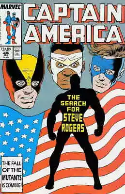 Buy Captain America (1st Series) #336 VF/NM; Marvel | Mark Gruenwald Mike Zeck - We • 3£