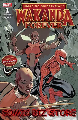 Buy Wakanda Forever Amazing Spider-man #1 (of 3) (2018) 1st Printing Marvel ($4.99) • 4.25£