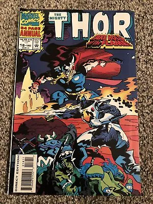 Buy Thor Annual #18 (1993) 1st Cameo App Loki As A Female MCU 5 Disney+ NM • 7.94£
