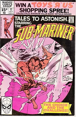 Buy Marvel Tales To Astonish, #11, 1980, Sub-Mariner, Roy Thomas, Gene Colan • 2.75£