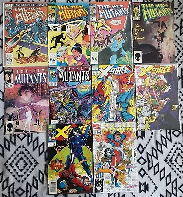 Buy Job Lot 10 Marvel X Force New Mutants Comics Include 100 Silver Foil #5 Key • 15£