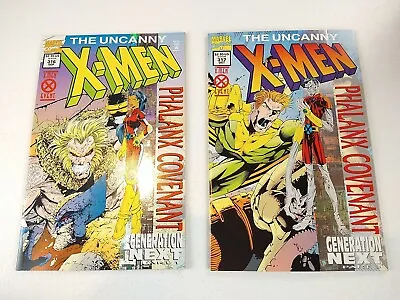 Buy The Uncanny X-Men #316 317 Phalanx Covenant Lot (1994 Marvel Comics) NM+ • 7.94£