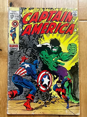 Buy Captain America #110 - Fine/VF Key 1st Appearance Of Madame Hydra KEY • 20£