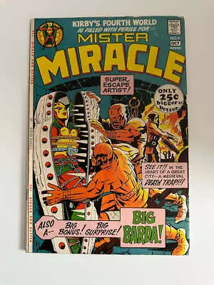 Buy Mister Miracle #4 (1971) (VG+) 1st Appearance Of Big Barda • 40.17£