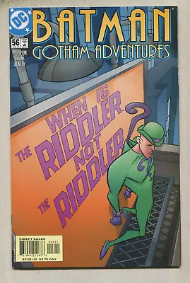 Buy Batman : Gotham Adventures #56 NM When Is Riddler Not Riddler  DC Comics D2 • 4.05£