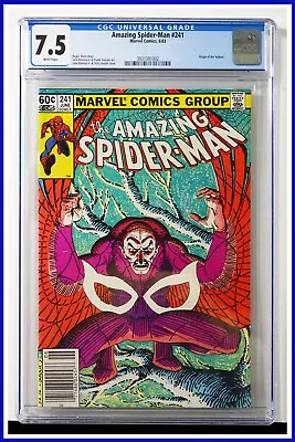 Buy Amazing Spider-Man #241 CGC Graded 7.5 Marvel 1983 Newsstand Edition Comic Book. • 47.42£