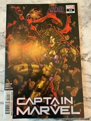 Buy Captain Marvel 14 The Last Avenger Marvel Comics 1 St Print 2020 NM Hot Series • 2.99£