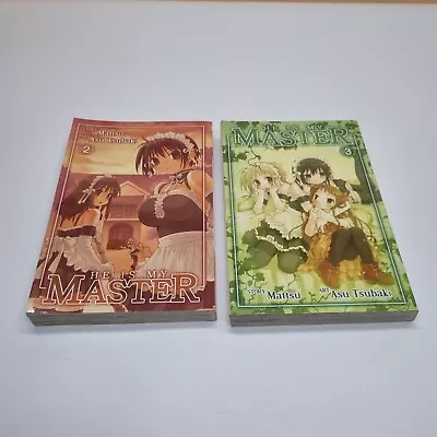 Buy He Is My Master Vol 2 & 3 Mattsu & Asu Tsubaki Seven Seas Manga Bundle • 19.95£