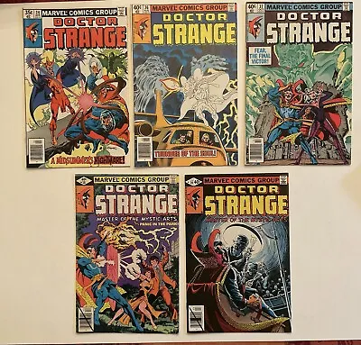 Buy Doctor Strange #34, 36-39 ~1979 Marvel ~34vf- 36f/vf 37f 38vg/f 39f+ ~ 5 Issues • 34.46£