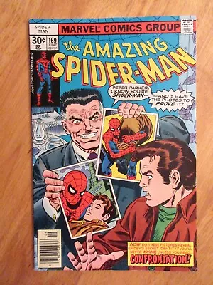 Buy AMAZING SPIDER-MAN #169 (VF-) *Super Bright, Colorful & Glossy!* • 11.51£