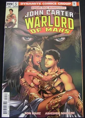 Buy John Carter Warlord Of Mars 5 A Dynamite Comic Lupacchino Marz Malsuni 2015 Nm • 0.99£