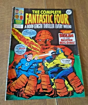 Buy Marvel The Complete Fantastic Four Comic No 36 • 4.99£