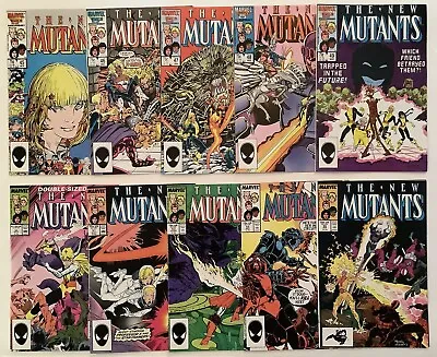 Buy The New Mutants #45-54 ~ 1986 - 1987 Marvel ~ 10 Issue Run ~ Lots Of Pics~ Vf/nm • 38.74£