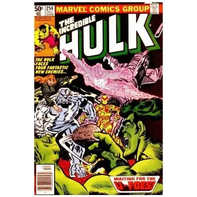 Buy Incredible Hulk (1968 Series) #254 Newsstand In F + Condition. Marvel Comics [f/ • 13.04£